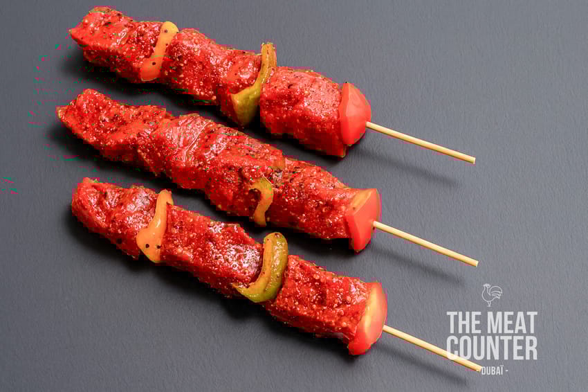 Australian Beef Skewers Rump Marinated (Rumsteck mariné)