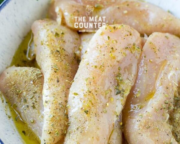 Fresh Chicken Escalope Marinated