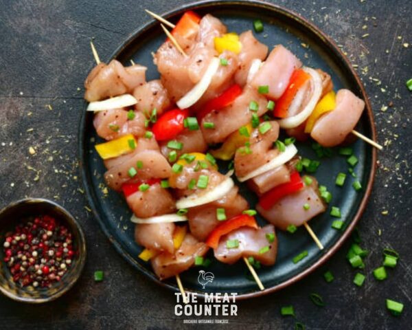 Fresh Chicken Skewers Nature